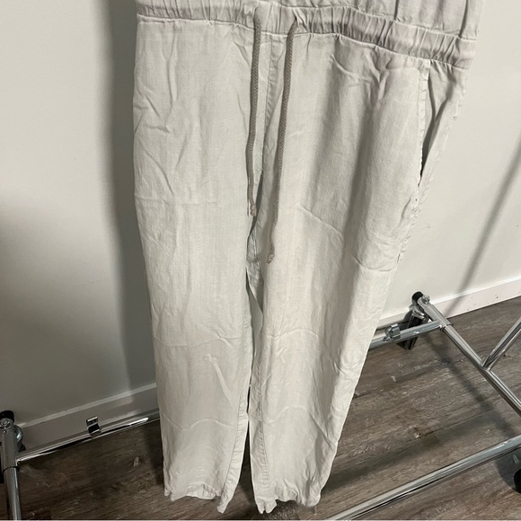 Anthropologie Cloth & Stone Linen Jumpsuit Size M - Picture 3 of 11